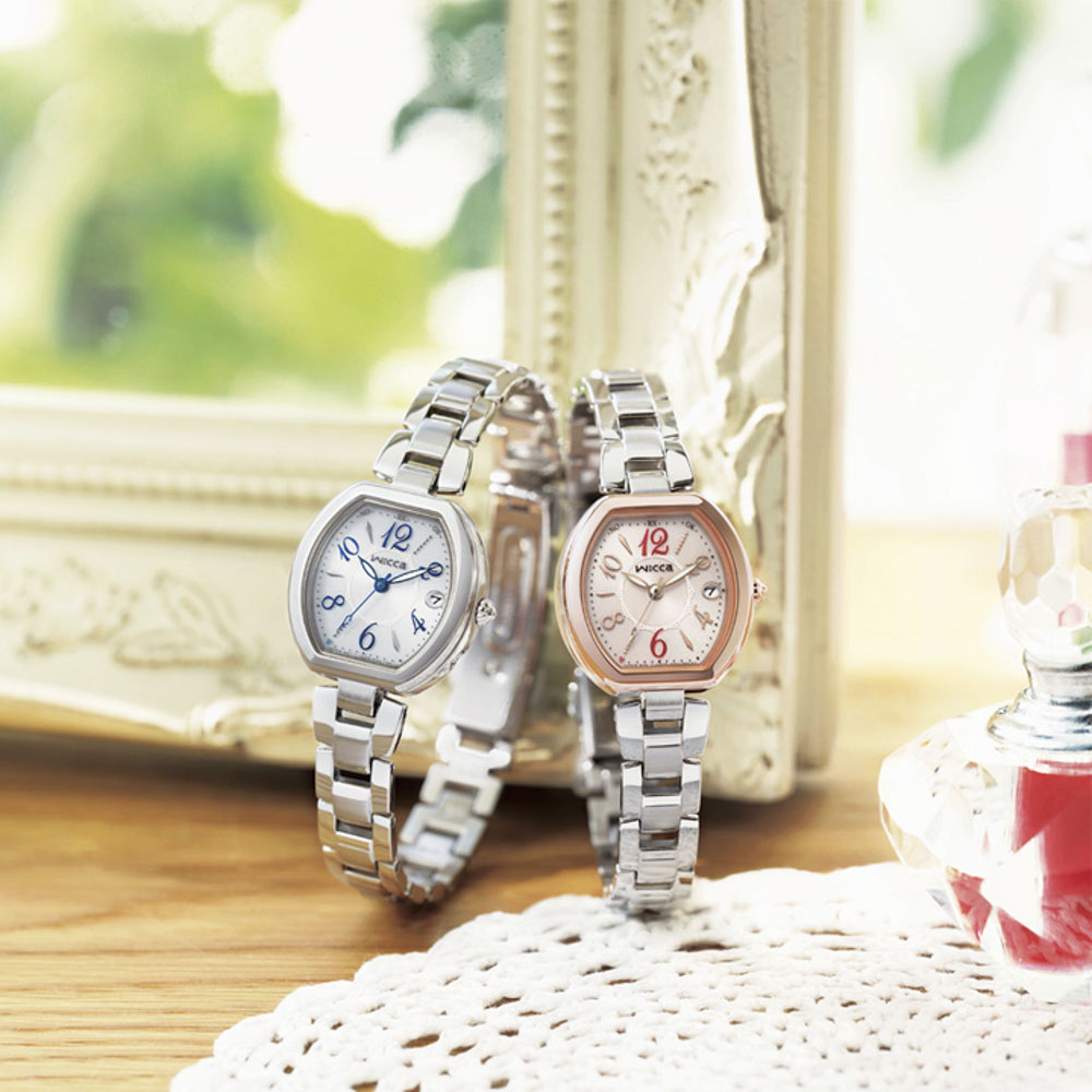 シチズン CITIZEN ウィッカ WICCA 腕時計 HAPPY DIARYソーラー電波L