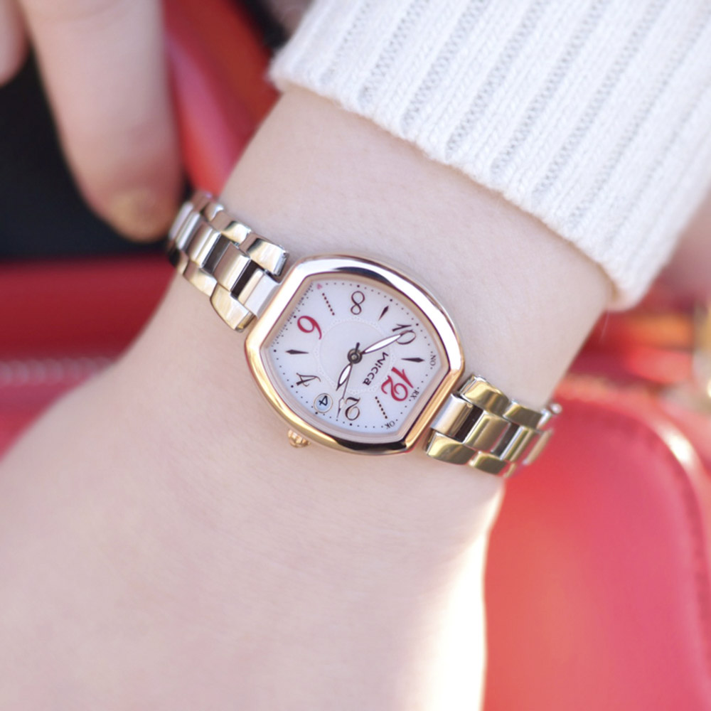 シチズン CITIZEN ウィッカ WICCA 腕時計 HAPPY DIARYソーラー電波L