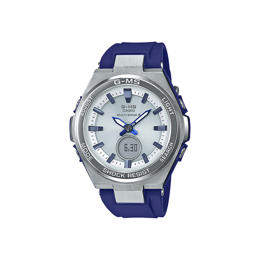 ベイビージーカシオ Baby G Casio 腕時計 レディース マルチバンド6電波ソーラー Msg W0 2ajf ブルー シルバー Fithouse Online Shop フィットハウス公式オンラインショップ Fit House Online Shop