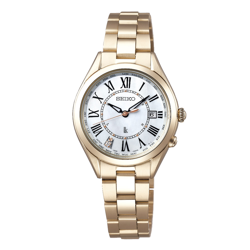 セイコー SEIKO ルキア LUKIA 腕時計 ラウンド電波ソーラーチタンLウォッチ SSQV068【FITHOUSE ONLINE SHOP】