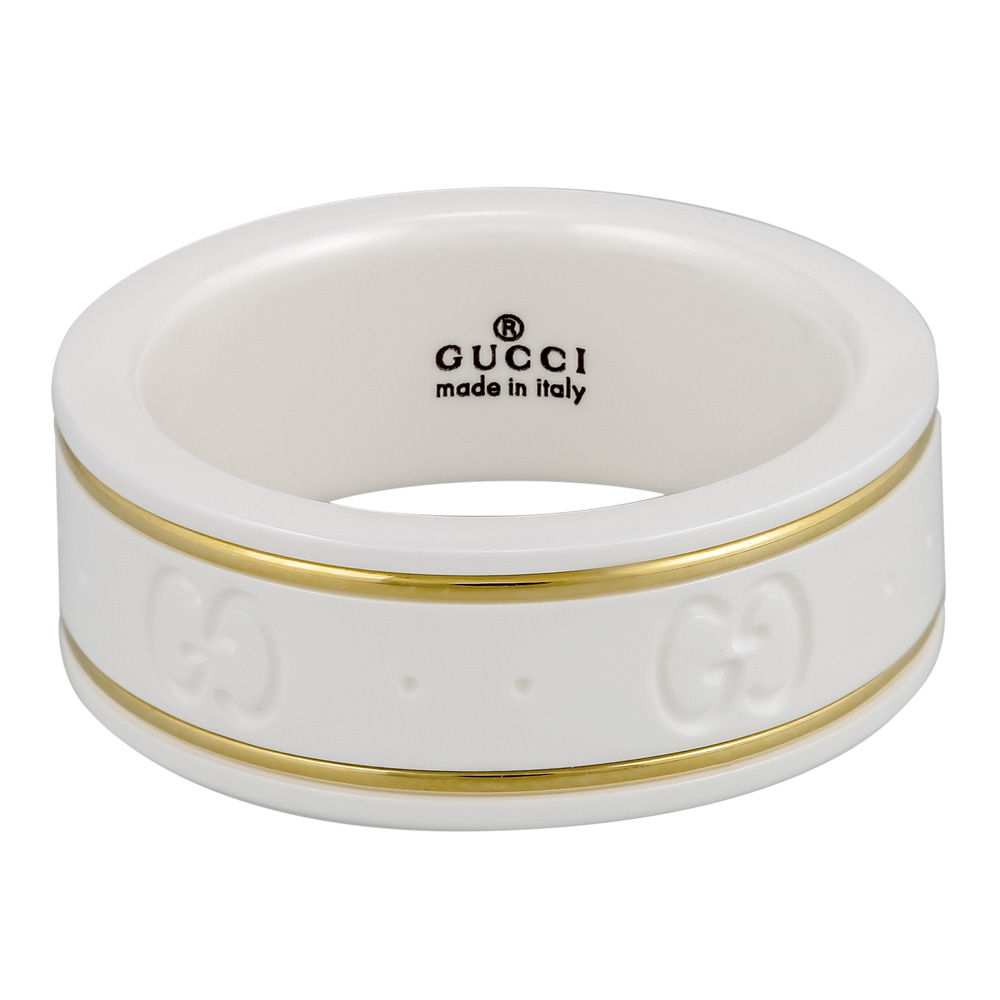 グッチ GUCCI リング ホワイトジコニアアイコン 325964【FITHOUSE ONLINE SHOP】