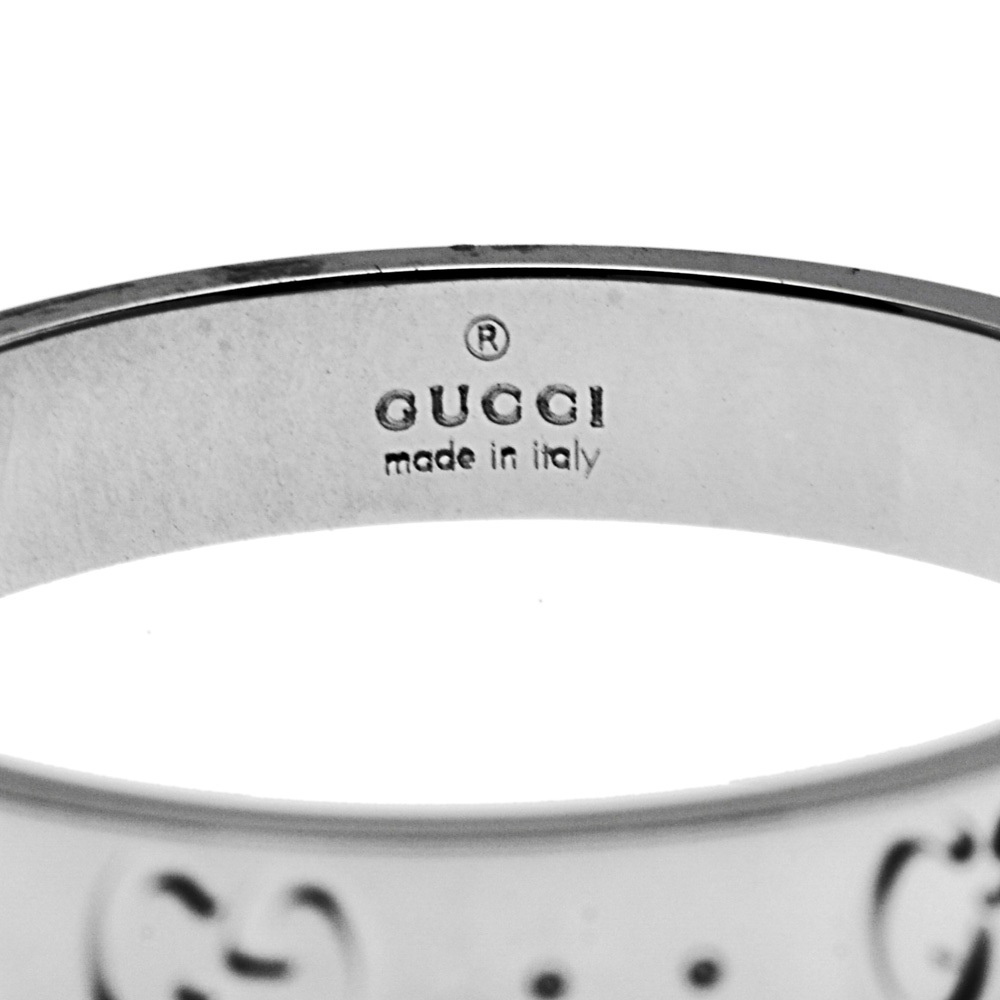 グッチ GUCCI リング ICONリング小(072-0569 WG) 073230 09850 9000【FITHOUSE ONLINE SHOP】