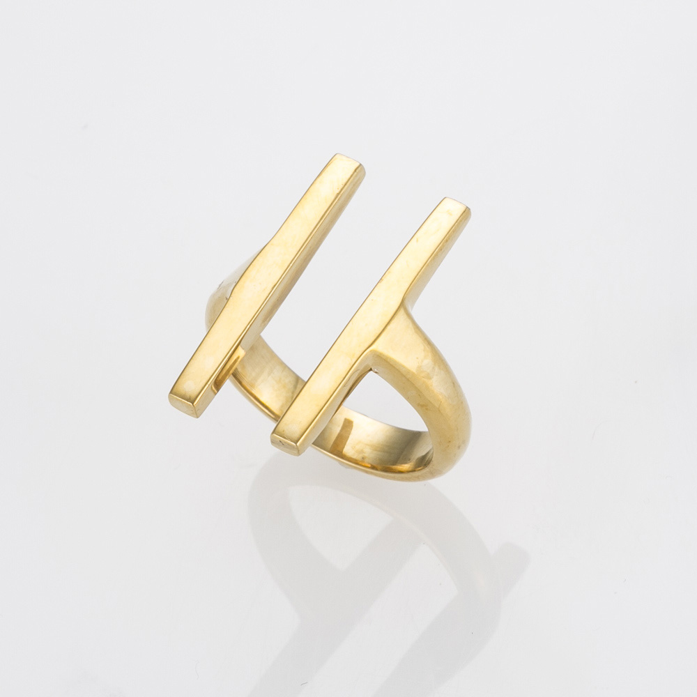 【アウトレット】ソコ SOKO リング DOUBLE BAR RING KH102【FITHOUSE ONLINE SHOP】