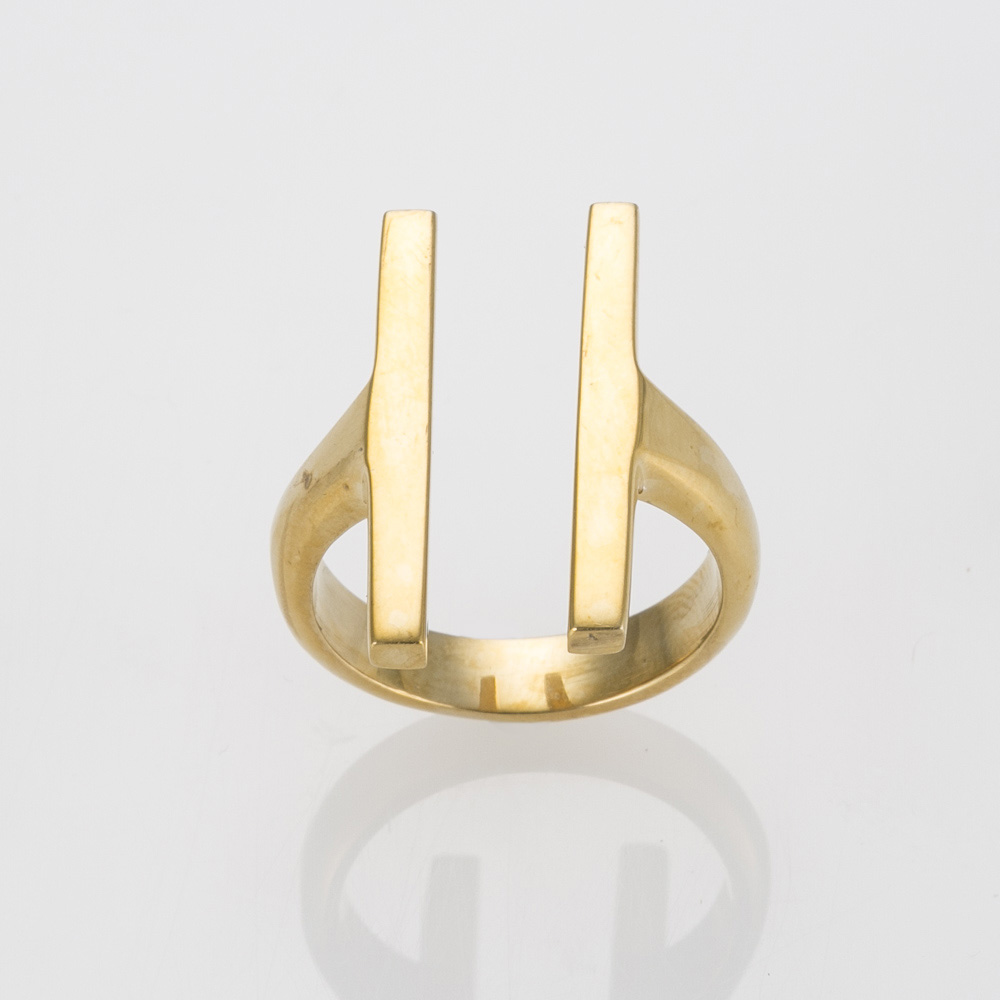 【アウトレット】ソコ SOKO リング DOUBLE BAR RING KH102【FITHOUSE ONLINE SHOP】