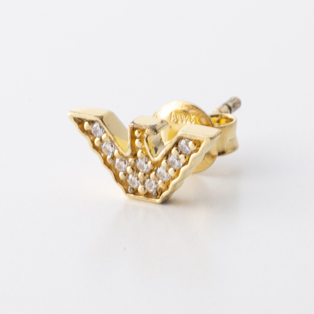 020901 EMPORIO ARMANI ピアス 両耳 イーグル EMPORIO ARMANI