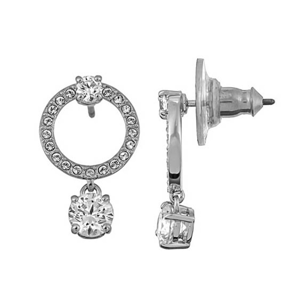 スワロフスキー SWAROVSKI Attract サークルピアス 5563278【FITHOUSE ONLINE SHOP】