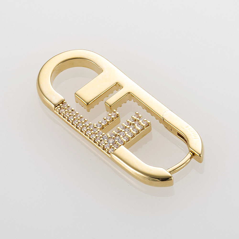 フェンディ FENDI ピアス オーロック シングル 8AH290A44GF089U 