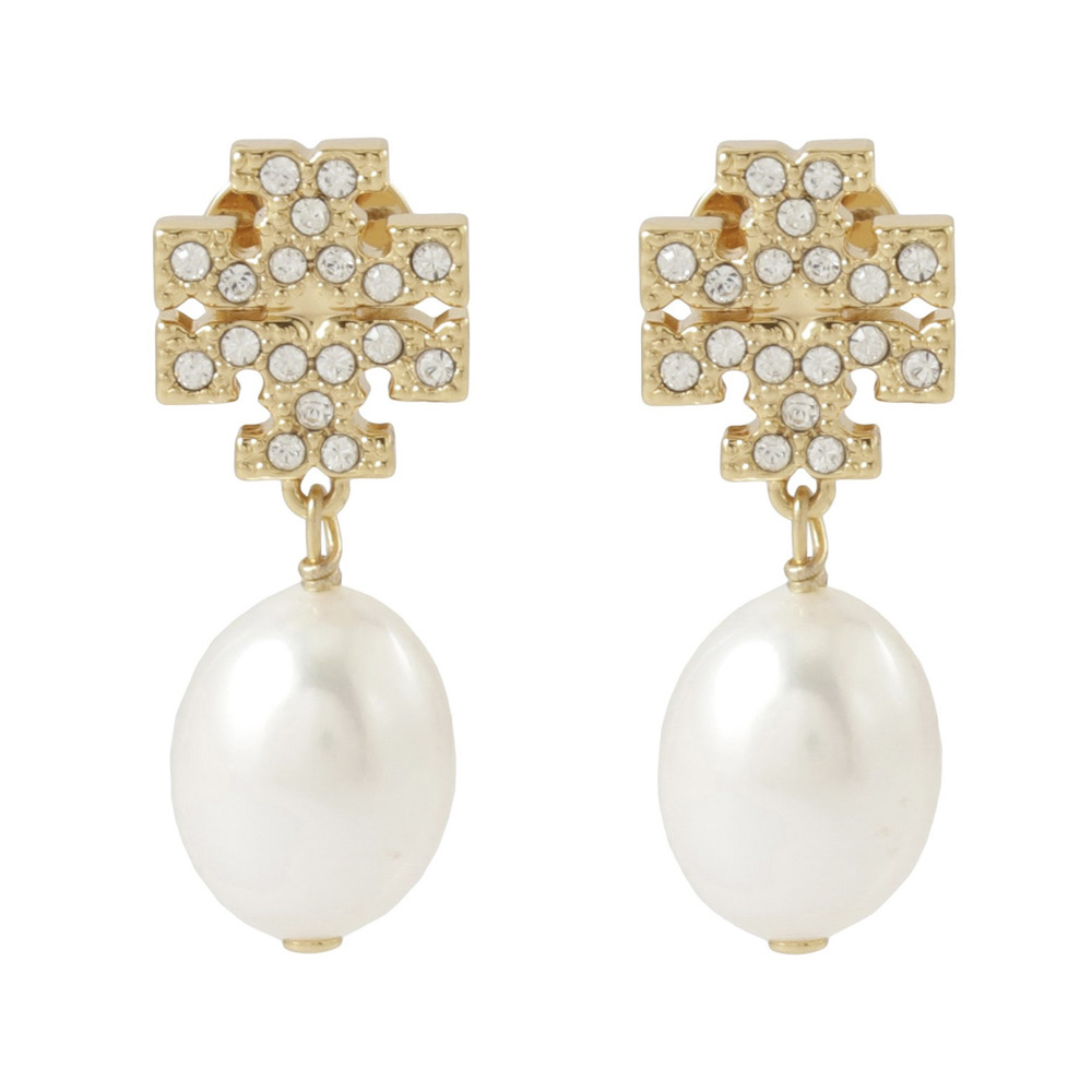 トリーバーチ TORY BURCH ピアス KIRA PAVE PEARL DROP EARRING 60525-137【FITHOUSE ONLINE SHOP】