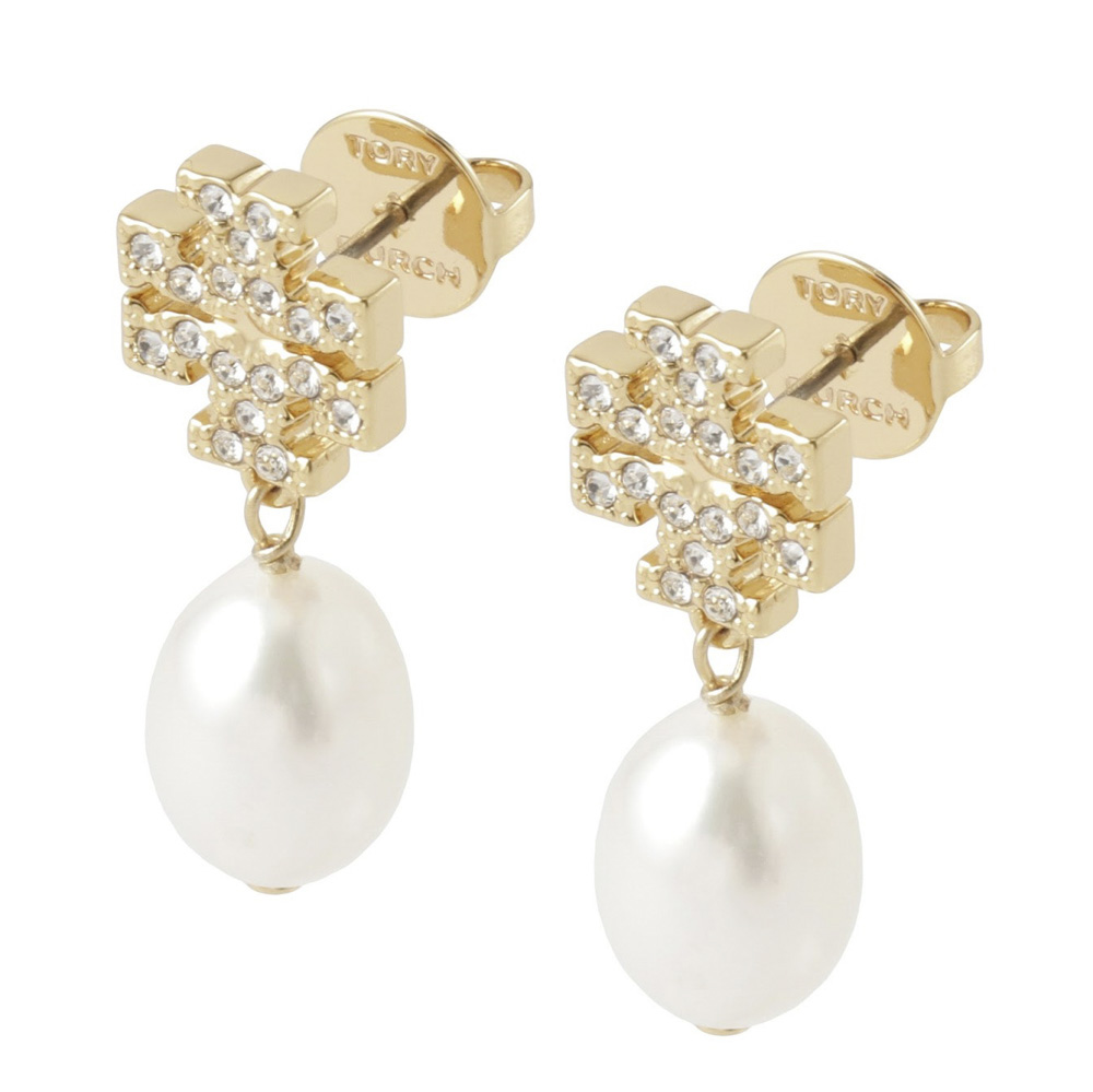 トリーバーチ TORY BURCH ピアス KIRA PAVE PEARL DROP EARRING 60525-137【FITHOUSE ONLINE SHOP】