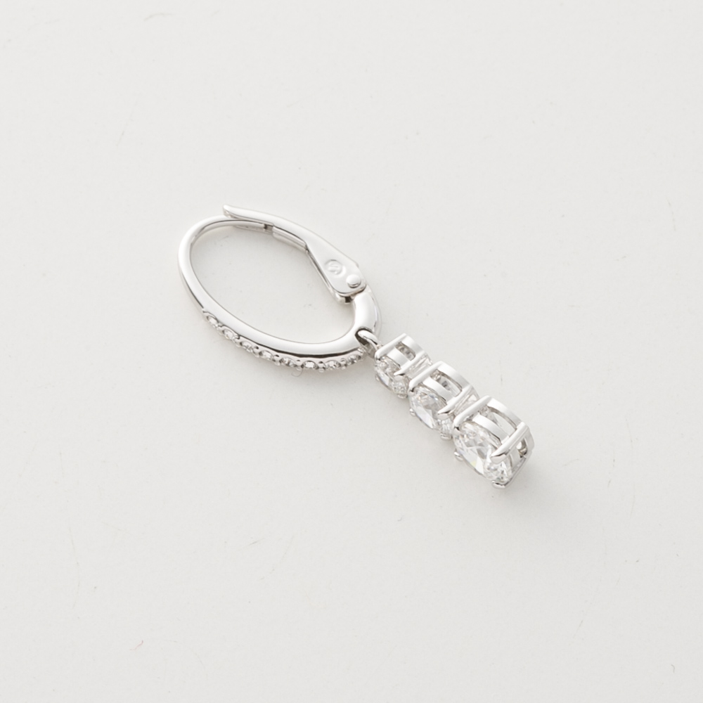 スワロフスキー SWAROVSKI フープピアス ATTRACT TRILOGY ROUND 5416155【FITHOUSE ONLINE SHOP】
