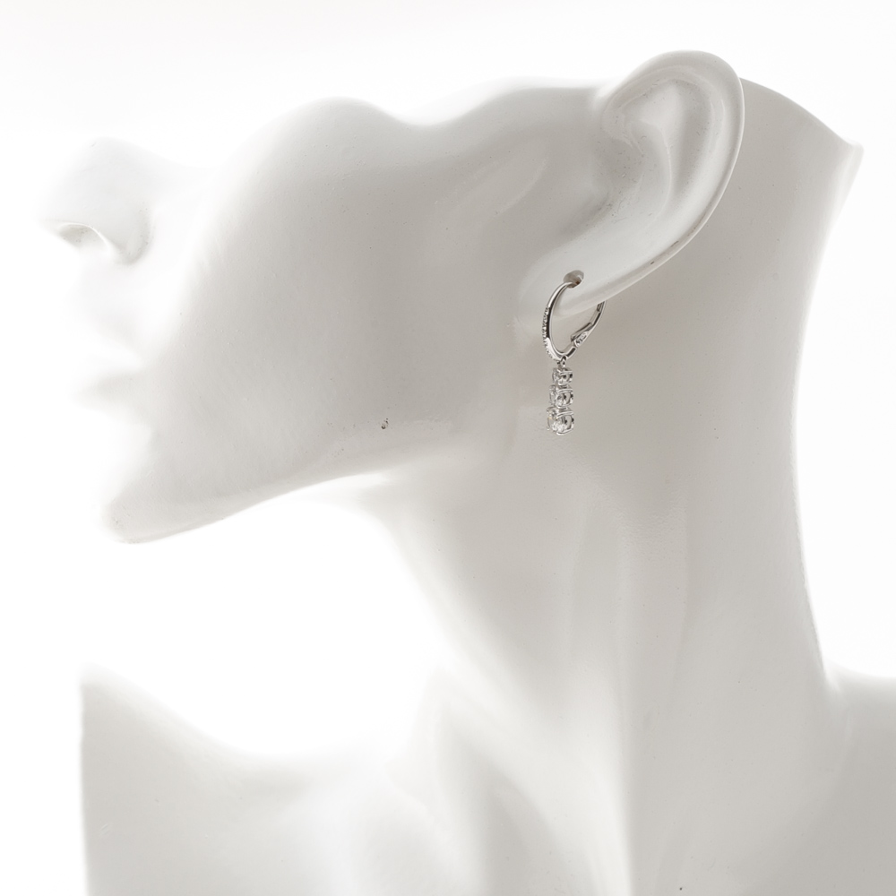 スワロフスキー SWAROVSKI フープピアス ATTRACT TRILOGY ROUND 5416155【FITHOUSE ONLINE SHOP】