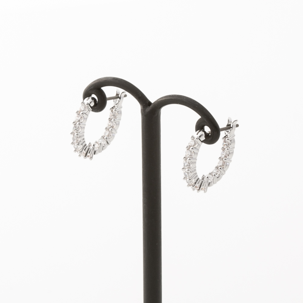 スワロフスキー SWAROVSKI フープピアス Vittore 5562126【FITHOUSE ONLINE SHOP】