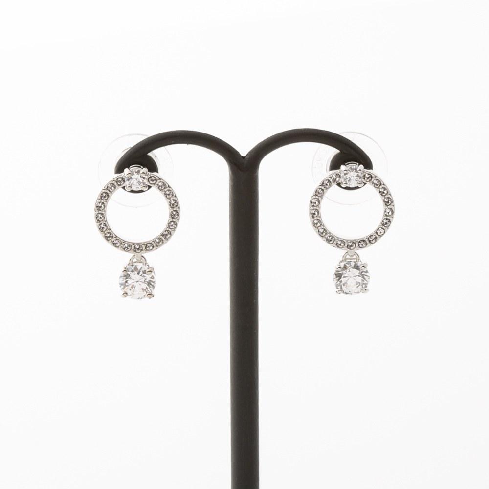 スワロフスキー SWAROVSKI フープピアス Attract 5563278【FITHOUSE ONLINE SHOP】
