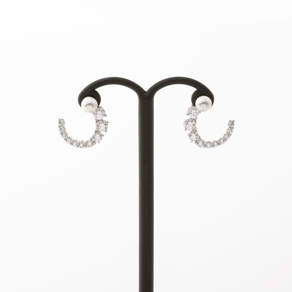 スワロフスキー SWAROVSKI フープピアス Matrix 5692260【FITHOUSE ONLINE SHOP】