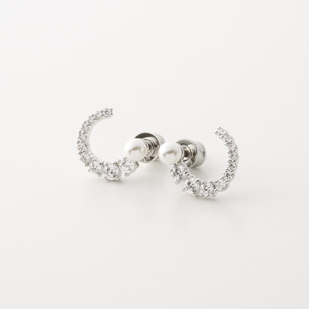 スワロフスキー SWAROVSKI フープピアス Matrix 5692260【FITHOUSE ONLINE SHOP】