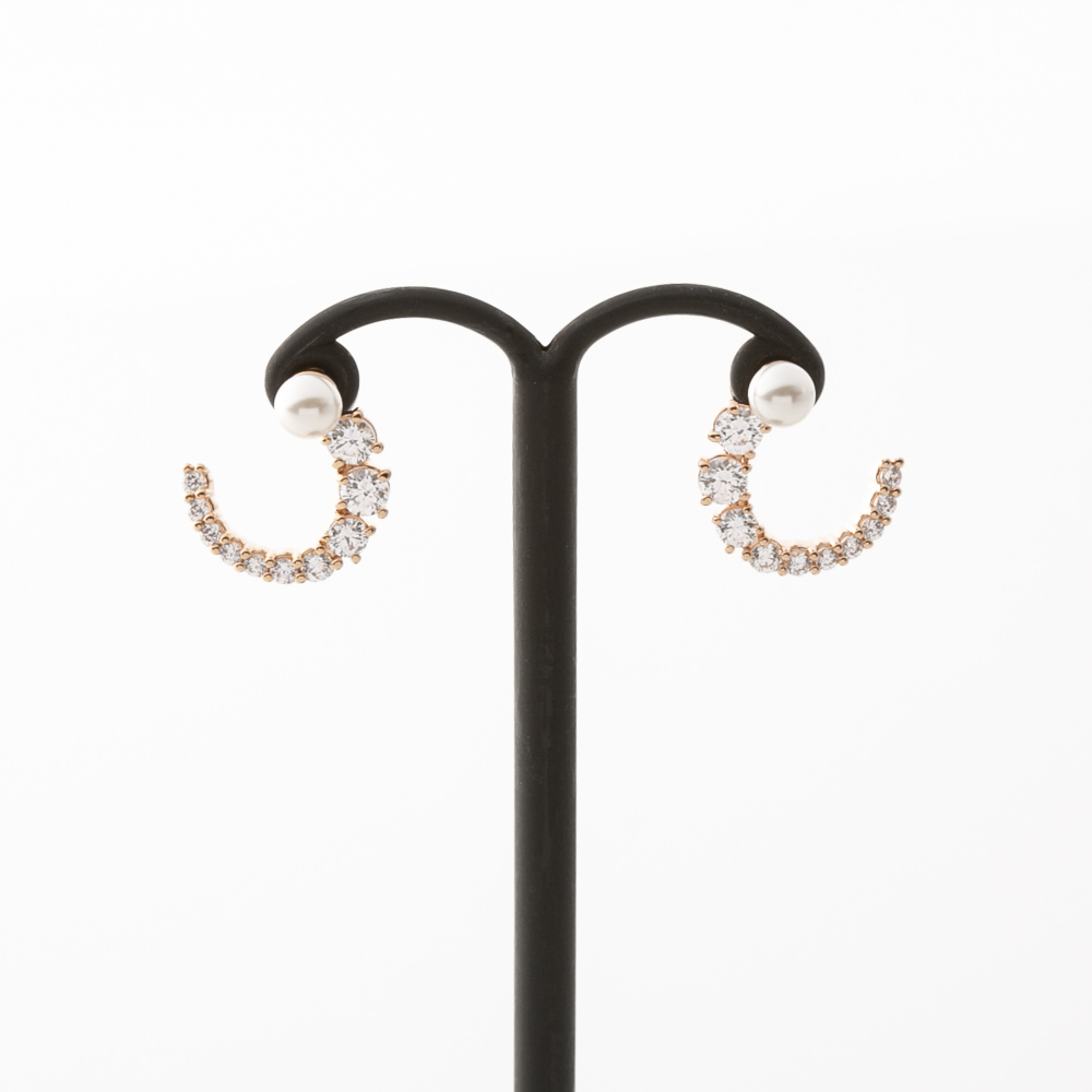 スワロフスキー SWAROVSKI フープピアス Matrix 5692264【FITHOUSE ONLINE SHOP】
