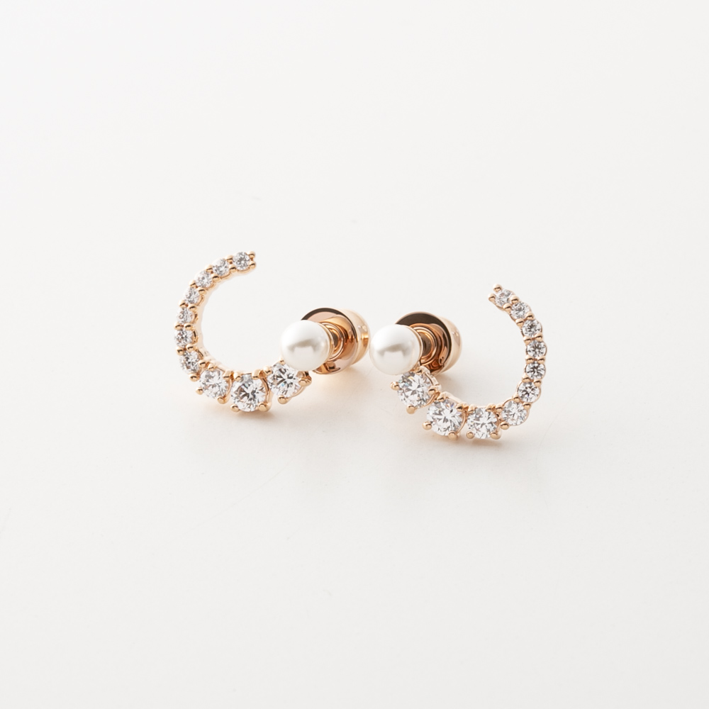 スワロフスキー SWAROVSKI フープピアス Matrix 5692264【FITHOUSE ONLINE SHOP】