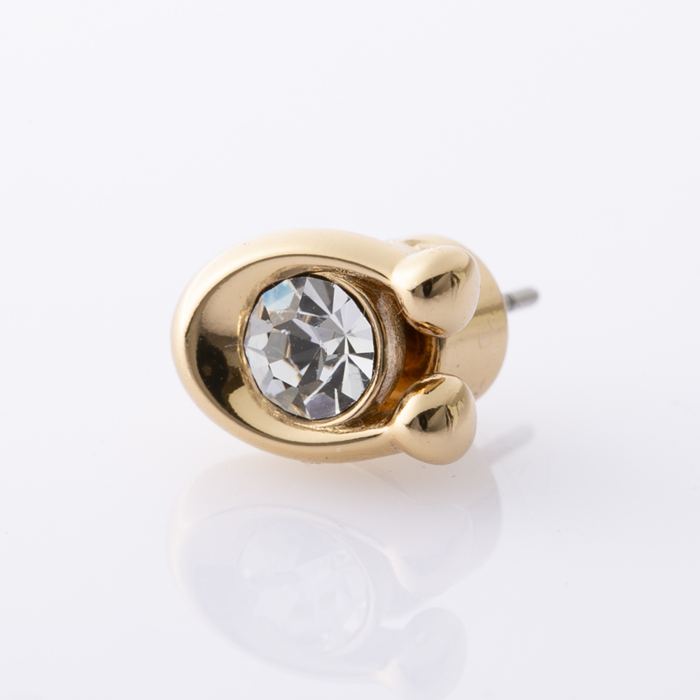 コーチ COACH ピアス ER CRYSTAL C STUD 37440614 GLD110【FITHOUSE ONLINE SHOP】