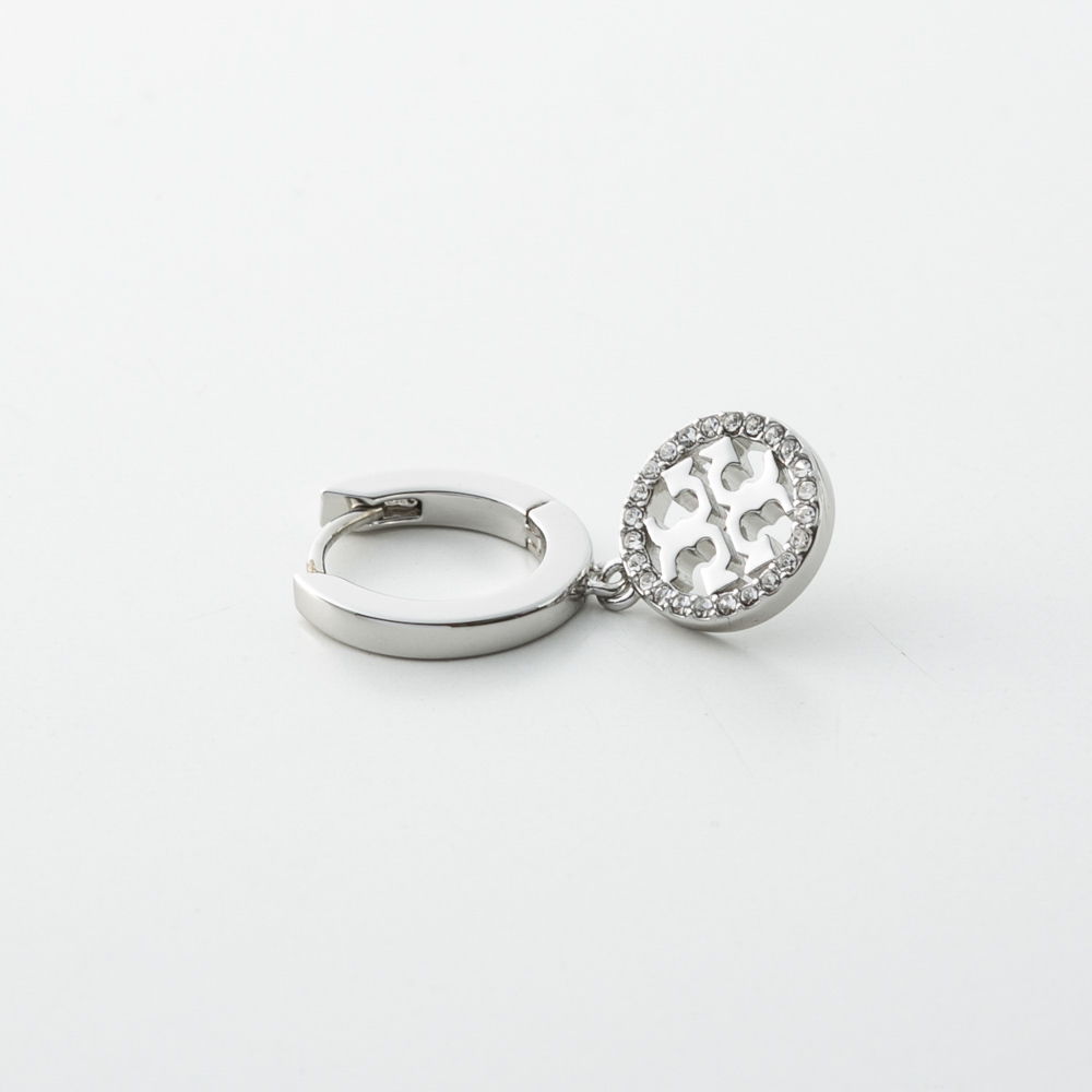 トリーバーチ TORY BURCH ピアス MILLER PAVE HUGGIE HOOP EARRING 87041-042【FITHOUSE ONLINE SHOP】