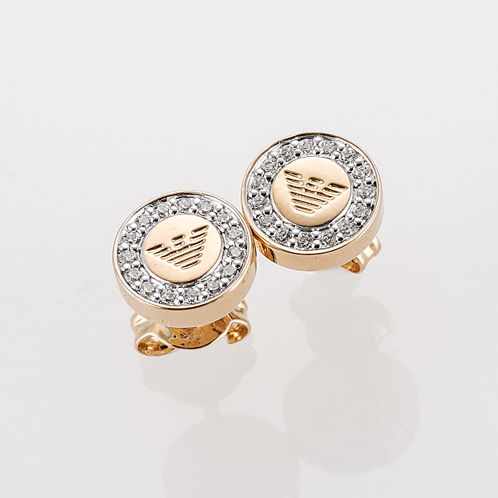 エンポリオアルマーニ EMPORIO ARMANI ピアス ラウンドSVピアス EG3054 