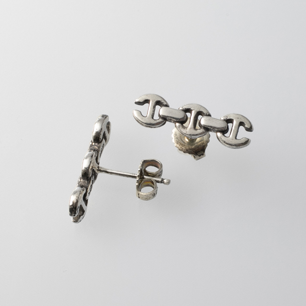 【新品未使用】 HOORSENBUHS ホーセンブース ピアス アクセサリー 3MM TOGGLE STUDS シルバー HB081-YG