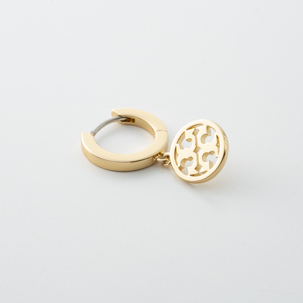 トリーバーチ TORY BURCH ピアス MILLER HUGGIE HOOP EARRING 143786-720【FITHOUSE ONLINE SHOP】