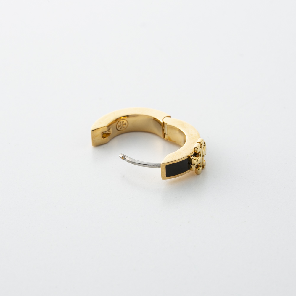 トリーバーチ TORY BURCH フープピアス KIRA ENAMEL HUGGIE EARRING キラ 155515-720【FITHOUSE ONLINE SHOP】
