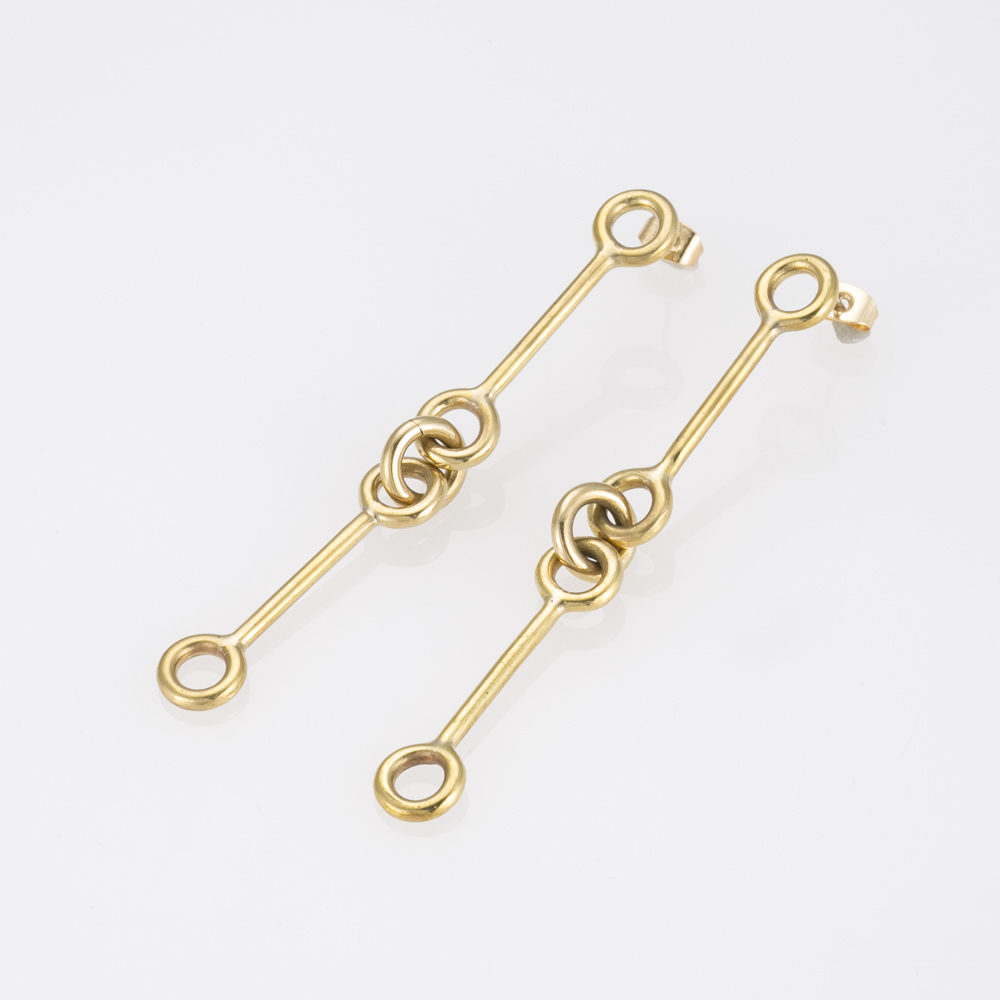 【アウトレット】ソコ SOKO ピアス CODE DROP EARRINGS JE184058-BR0【FITHOUSE ONLINE SHOP】