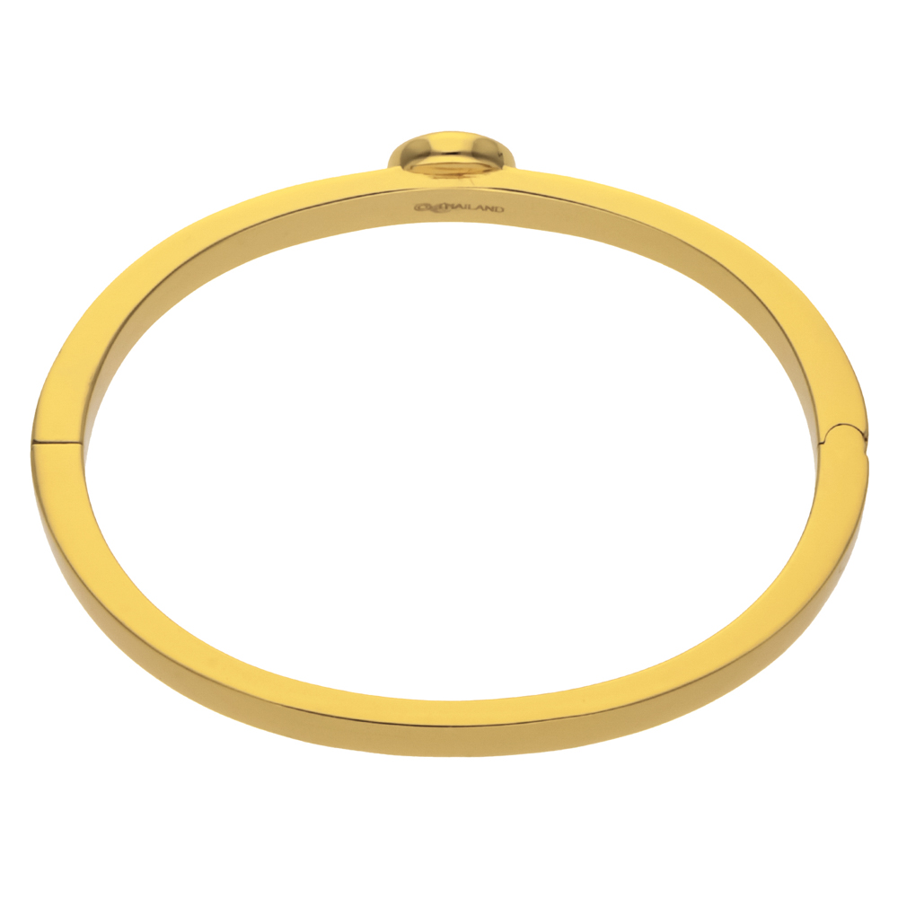 コーチ COACH バングル Open Circle Hinged Bangle Bracelet C0199/GLD【FITHOUSE ONLINE SHOP】