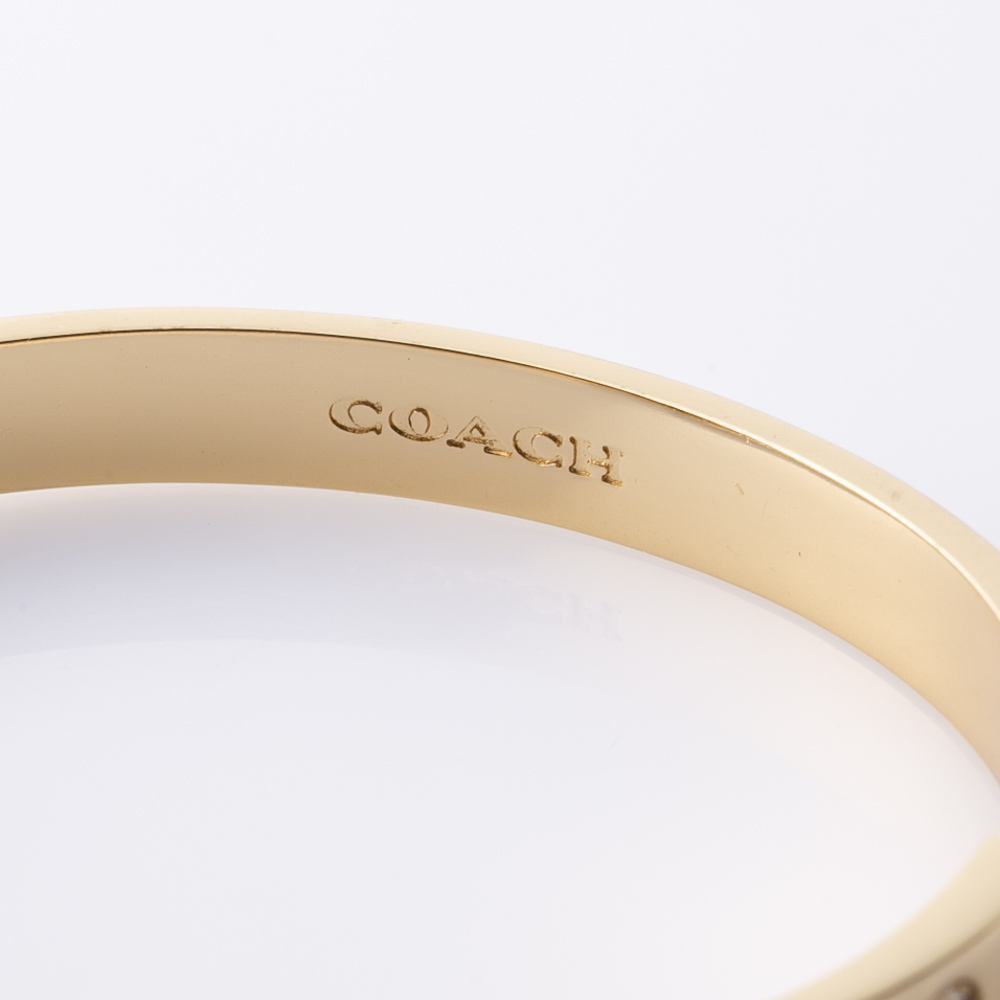 コーチ COACH バングル BR C HINGED BANGLE 37455892 GLD710【FITHOUSE ONLINE SHOP】