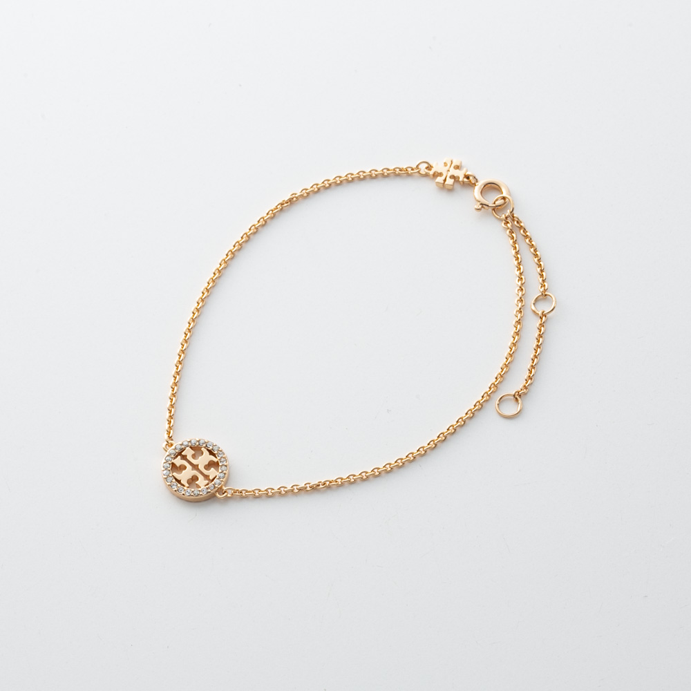 トリーバーチ TORY BURCH ブレスレット MILLER PAVE CHAIN BRACELET