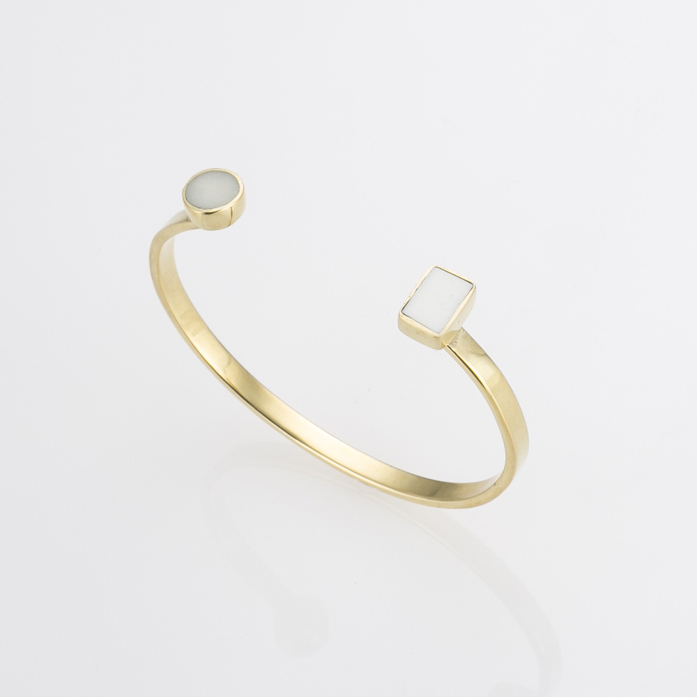 【アウトレット】ソコ SOKO バングル OPEN MARI CUFF JB173005-HW【FITHOUSE ONLINE SHOP】