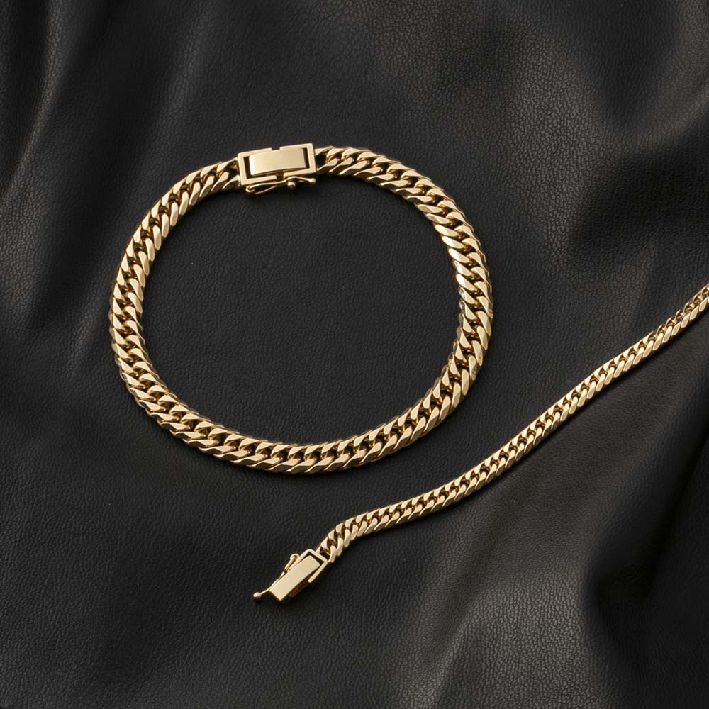 ジュエリー JEWELRY 喜平 ブレスレット K18 イエローゴールド 6面ダブル F-L-GBWB-18-A001【FITHOUSE ONLINE SHOP】
