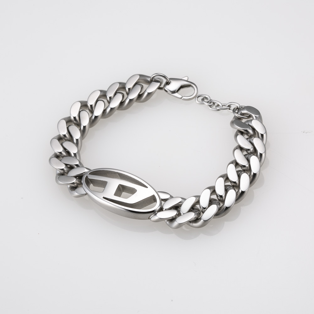 ディーゼル DIESEL ロゴチェーンブレスレット DX1432040【FITHOUSE ONLINE SHOP】