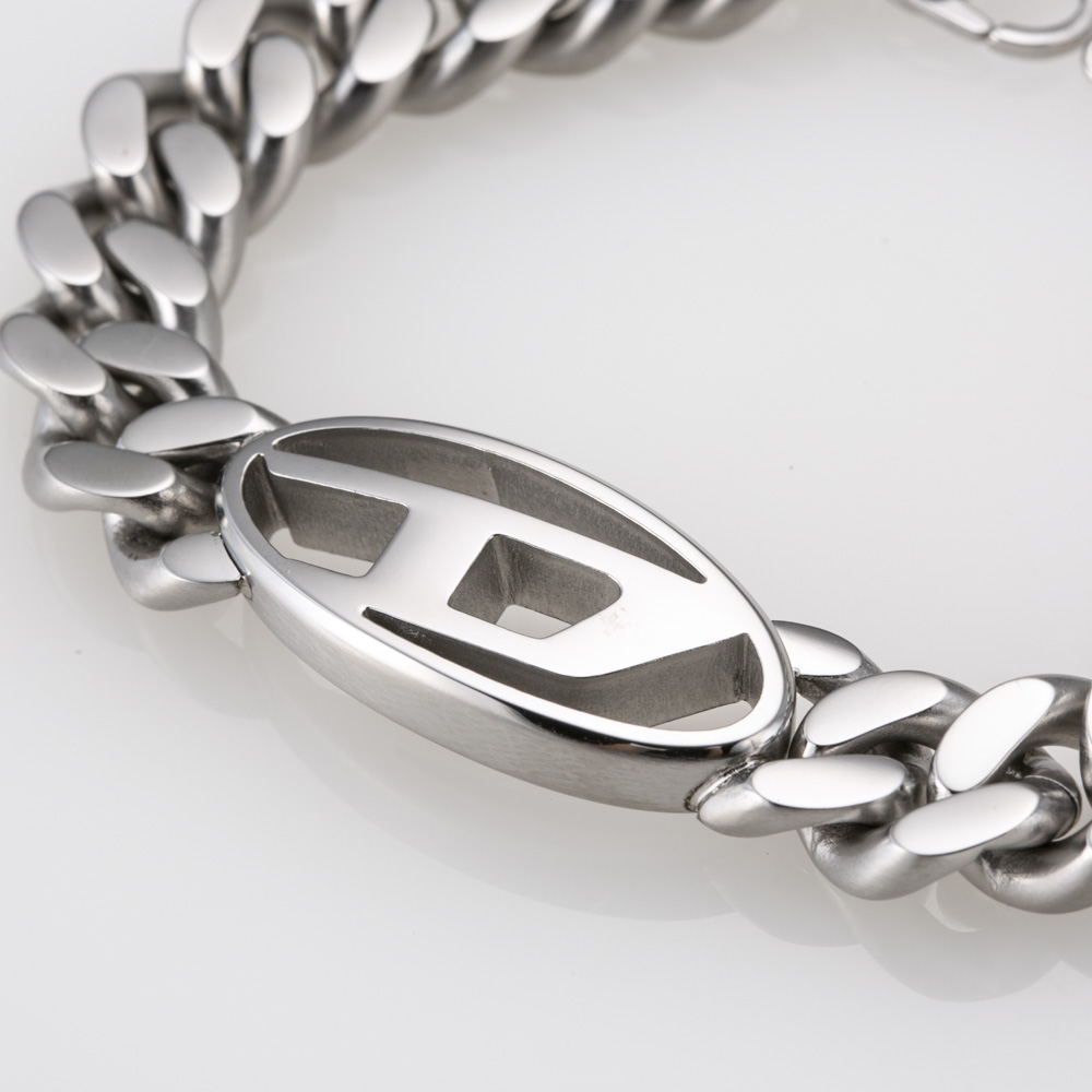 ディーゼル DIESEL ロゴチェーンブレスレット DX1432040【FITHOUSE ONLINE SHOP】