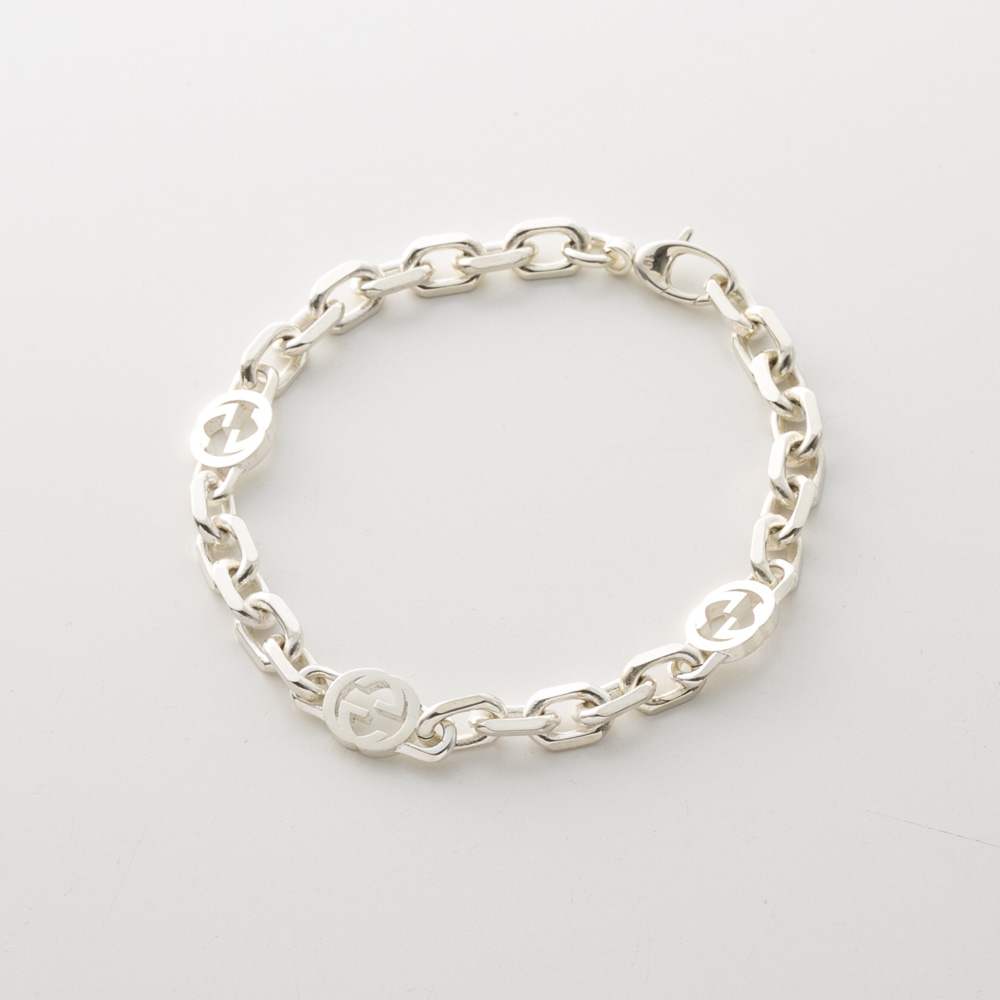 グッチ GUCCI インターロッキングG ブレスレット 620798/J8400/8106/17【FITHOUSE ONLINE SHOP】
