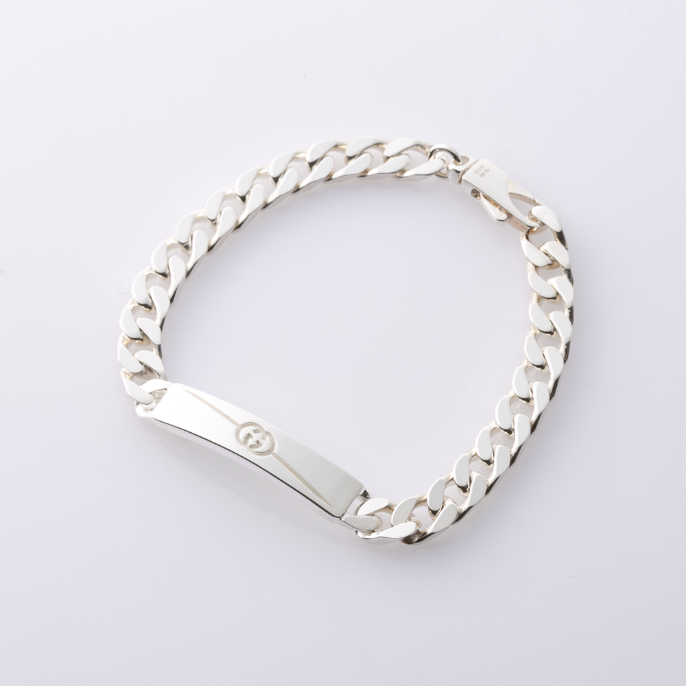 グッチ GUCCI ダイアゴナル インターロッキングG ブレスレット 774054 J8400 8106 18cm【FITHOUSE ONLINE SHOP】