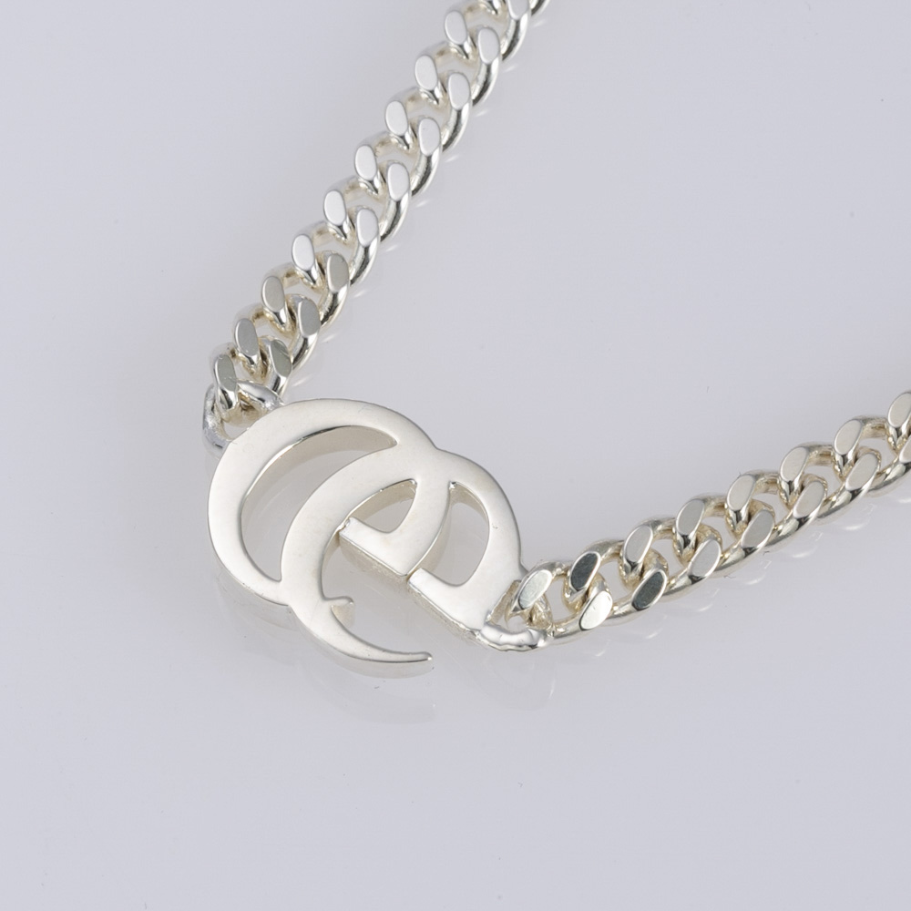 グッチ GUCCI ダブルGチェーンブレスレット 814917 J8400 8106 16cm【FITHOUSE ONLINE SHOP】