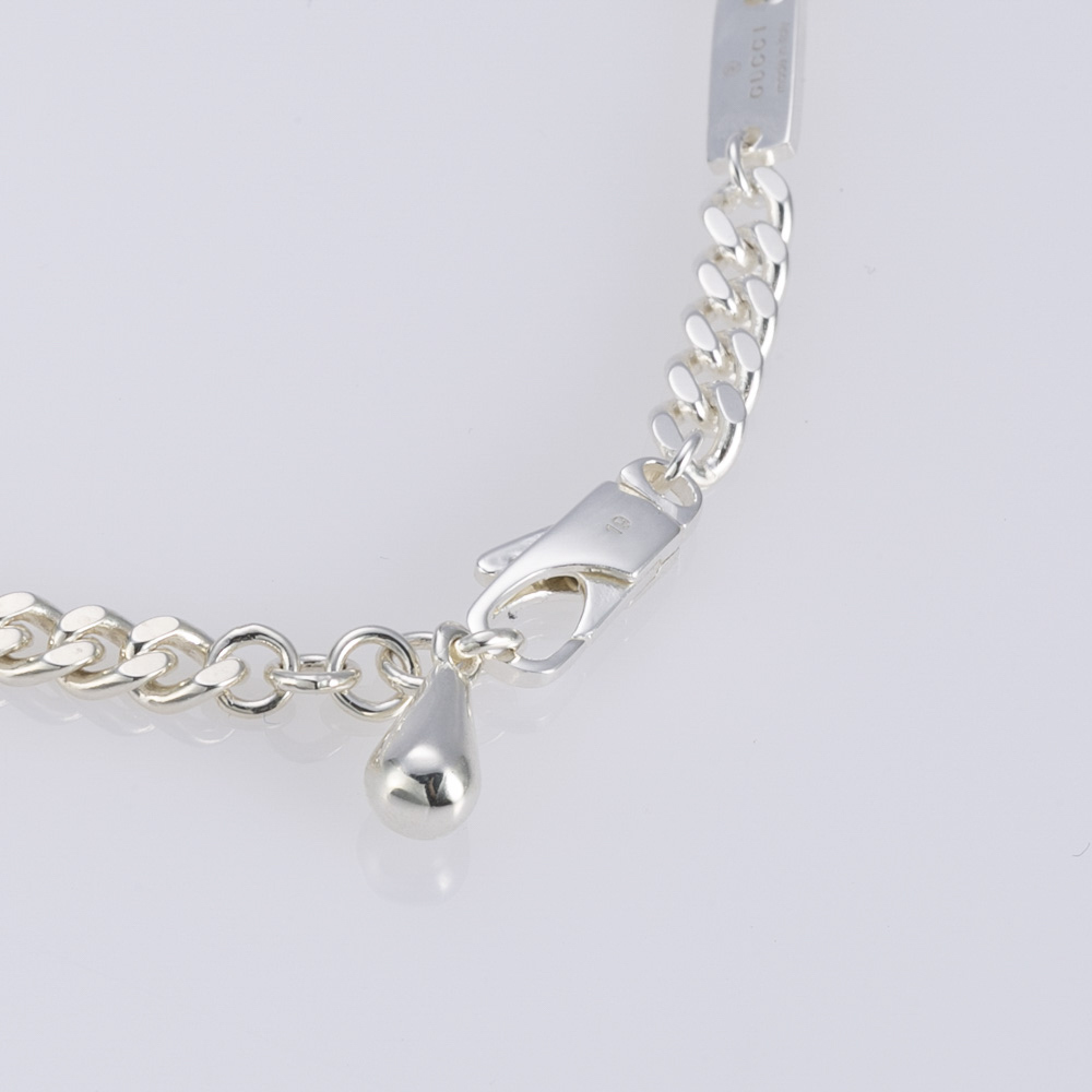 グッチ GUCCI ダブルGチェーンブレスレット 814917 J8400 8106 16cm【FITHOUSE ONLINE SHOP】