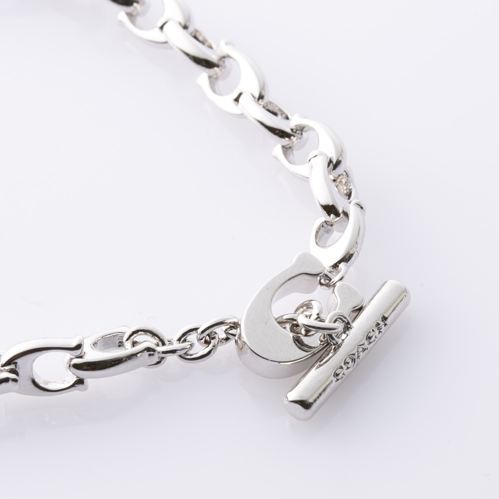 コーチ COACH ブレスレット BR LINK C CHAIN FLEX 37376745 RHO030【FITHOUSE ONLINE SHOP】