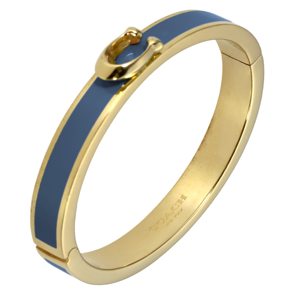 コーチ COACH バングル SIGNATURE PUSH HINGED BANGLE F67480【FITHOUSE ONLINE SHOP】