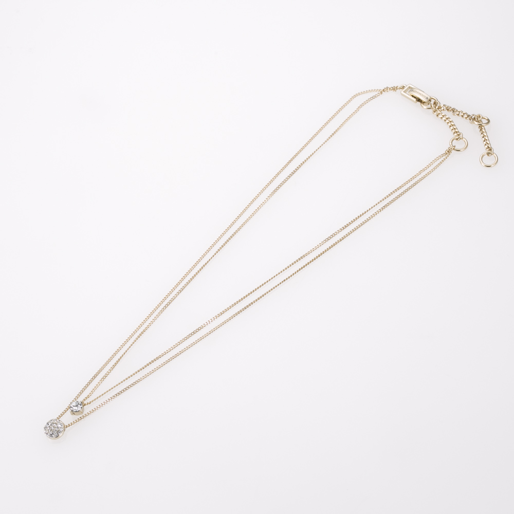 ジバンシィ GIVENCHY ネックレス Scattered Crystal Adjustable Two-Row Pendant Necklace 11545107-3【FITHOUSE ONLINE SHOP】