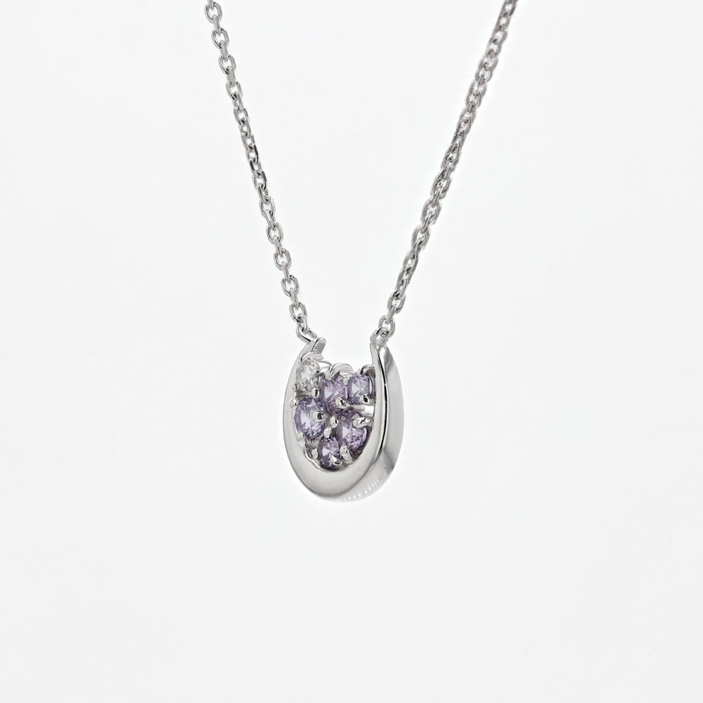 ピンキー＆ダイアン PINKY＆DIANNE ネックレス 魅せるパープルストーン VPCPD51649【FITHOUSE ONLINE SHOP】