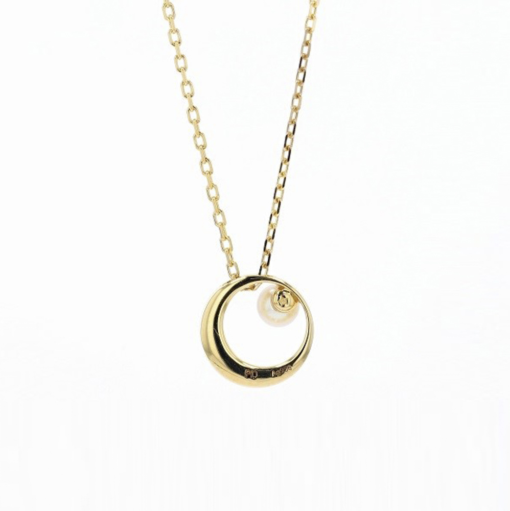 ピンキー＆ダイアン PINKY＆DIANNE 2024 Christmas限定 New Moon 淡水パール CZ ネックレス VPCPD51701【FITHOUSE ONLINE SHOP】