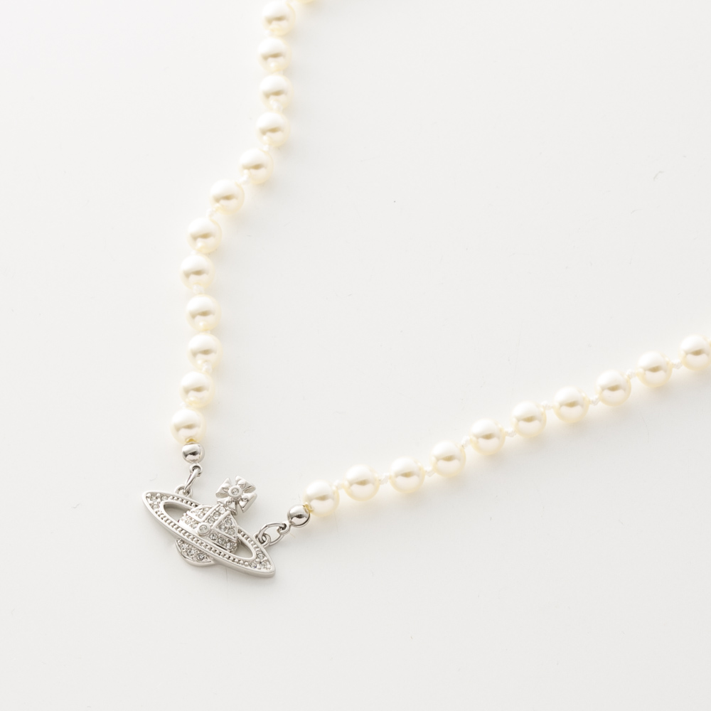ヴィヴィアンウエストウッド Vivienne Westwood MAN MINI BAS RELIEF PEARL ネックレス 63010100-02P104【FITHOUSE ONLINE SHOP】