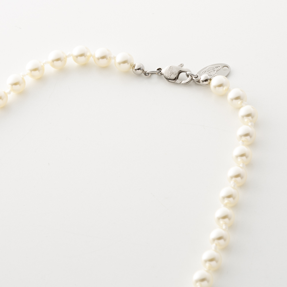 ヴィヴィアンウエストウッド Vivienne Westwood MAN MINI BAS RELIEF PEARL ネックレス 63010100-02P104【FITHOUSE ONLINE SHOP】