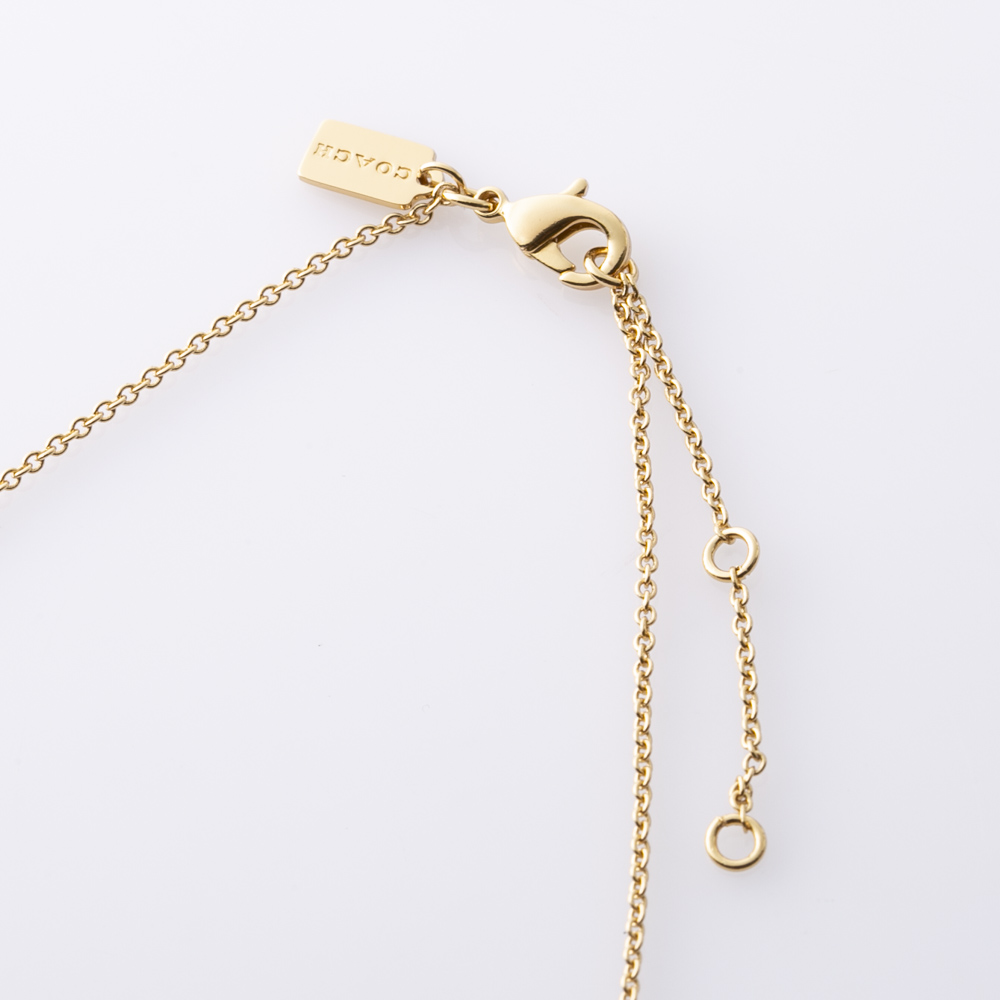 コーチ COACH ネックレス 3連 リング ペンダント 37408103GLD100【FITHOUSE ONLINE SHOP】