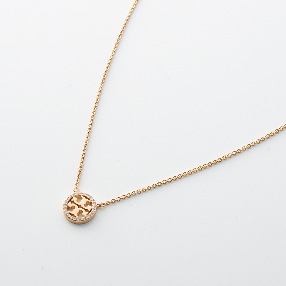 トリーバーチ TORY BURCH ネックレス MILLER PAVE PENDANT NECKLACE 53420-696【FITHOUSE ONLINE SHOP】