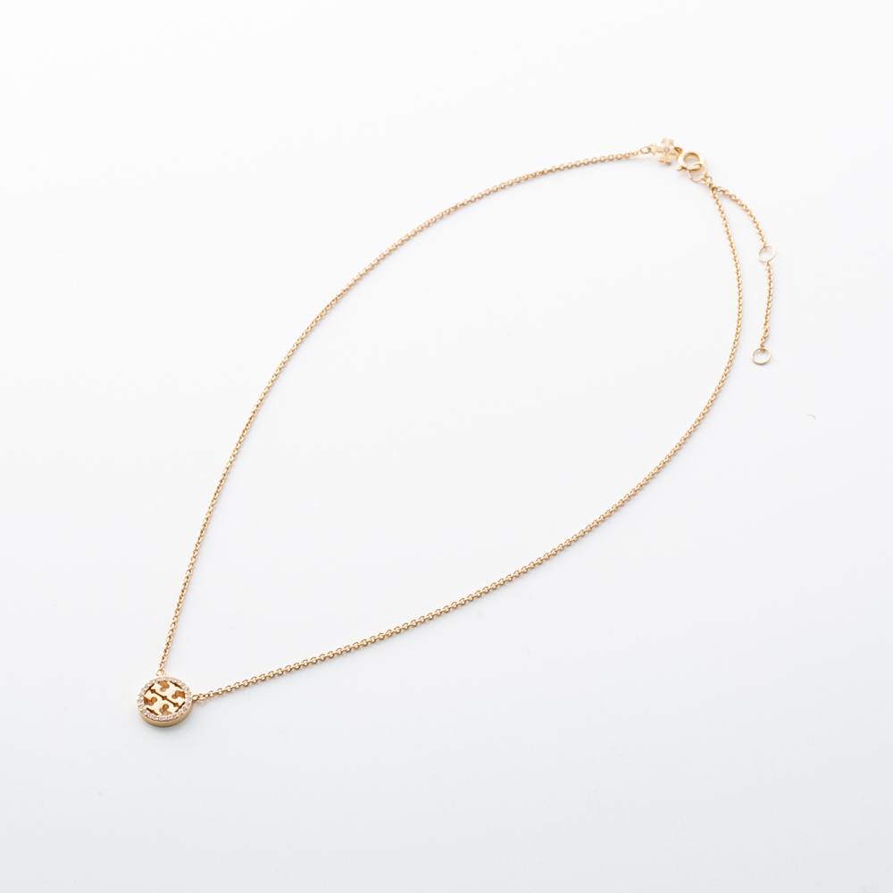 トリーバーチ TORY BURCH ネックレス MILLER PAVE PENDANT NECKLACE 53420-696【FITHOUSE ONLINE SHOP】