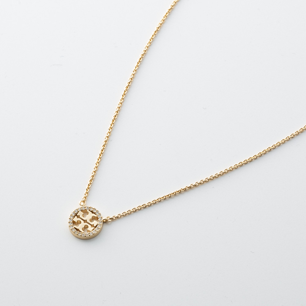 トリーバーチ TORY BURCH ネックレス MILLER PAVE PENDANT NECKLACE